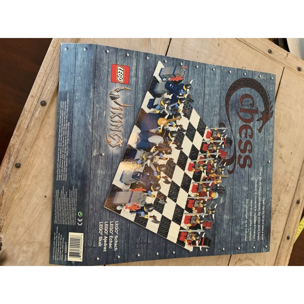 Vintage LEGO Vikings: Chess Set (4499577) - USED condition CARRYING CASE ONLY - Picture 9 of 11